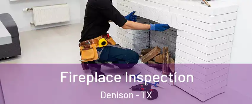  Fireplace Inspection Denison - TX