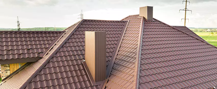 Residential Chimney Flashing Restoration in Denison, TX