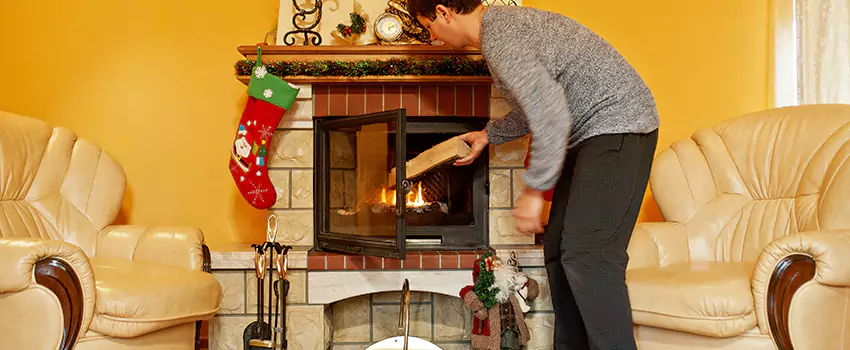 Gas to Wood-Burning Fireplace Conversion Services in Denison, Texas