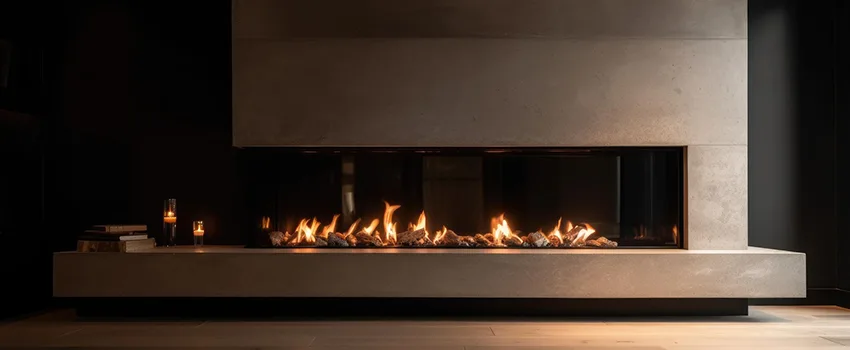 Gas Fireplace Ember Bed Design Services in Denison, Texas