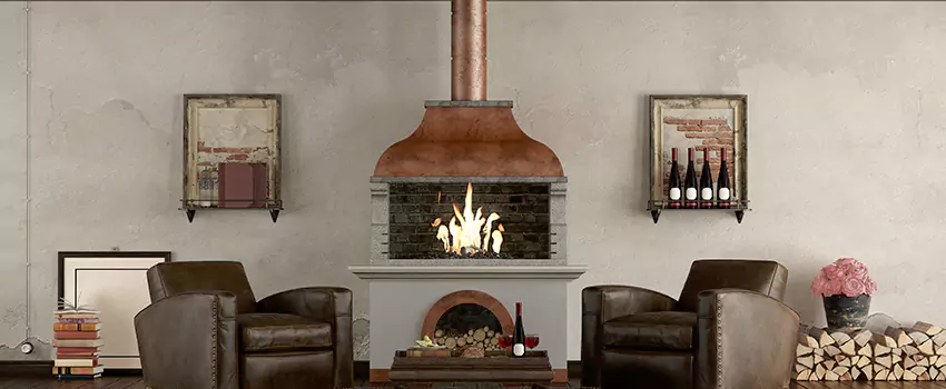 Thelin Hearth Products Providence Pellet Insert Fireplace Installation in Denison, TX