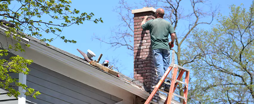Vinyl and PVC Chimney Flashing Installation in Denison, TX