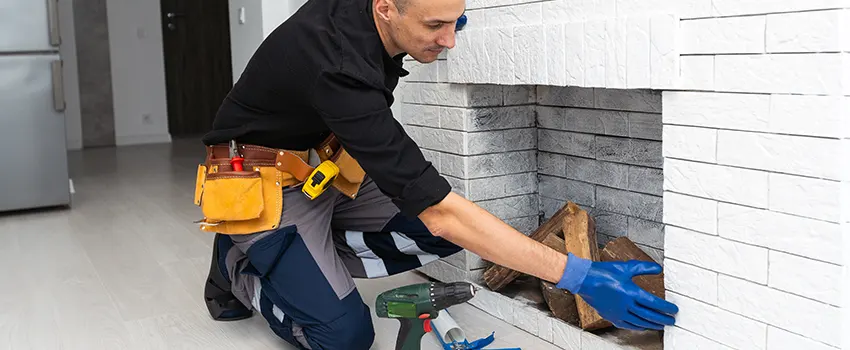 Fireplace Damaged Damper Frame Repair Services in Denison, Texas