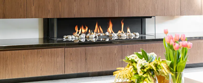 Double-height Fireplace Design Refurbishment in Denison, Texas