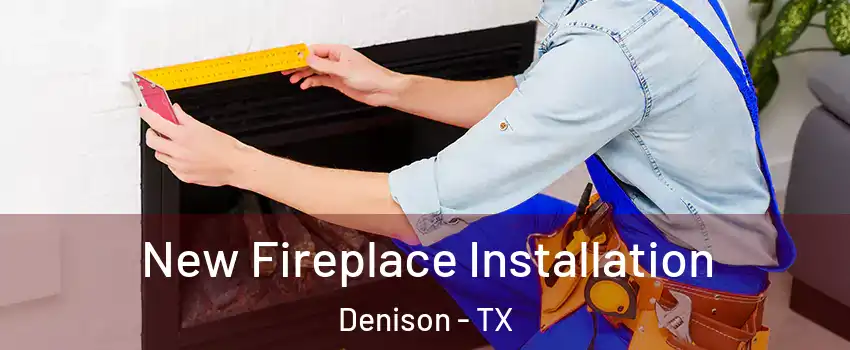  New Fireplace Installation Denison - TX