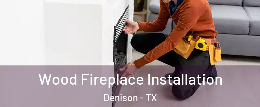  Wood Fireplace Installation Denison - TX